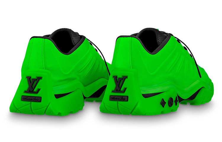 Shop Louis Vuitton Millenium 'Hijau Low-Top' 1A9902