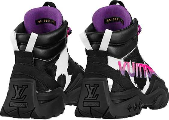 Louis Vuitton Millennium High-Top Sneaker ''Zwart Paars'' 1A995B Shop Louis Vuitton Millennium High-Top Sneaker ''Zwart Paars'' 1A995B