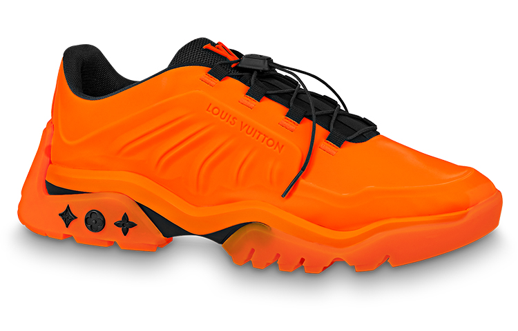 Order Louis Vuitton Millenium Low 'Orange' Sepatu Oranye 1A9910