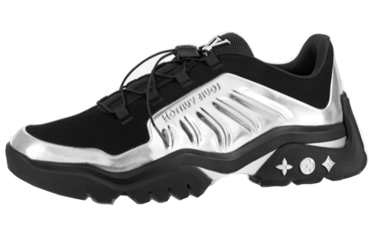 Louis Vuitton Millenium Low 'Silver Black' 1A99UC