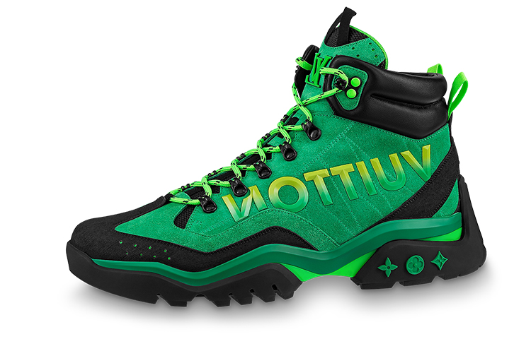 LV Millennium Sneaker Boot 'Green'