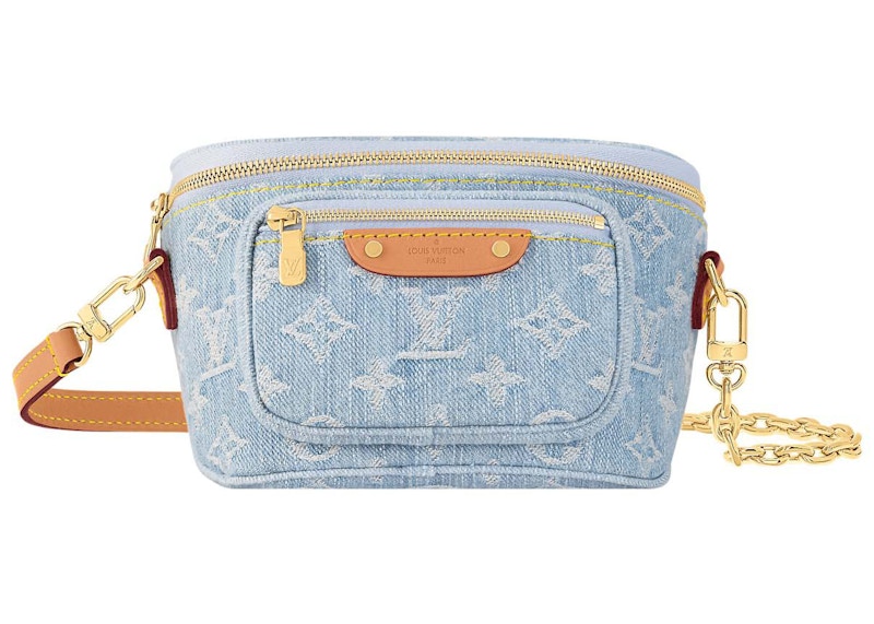 Louis Vuitton Mini Bumbag Sky Blue Denim