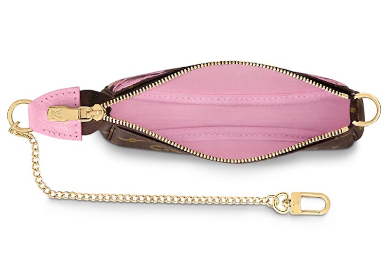 Louis Vuitton Mini Pochette Accessoires Monogram Vivienne Wisteria Pink 圖 3