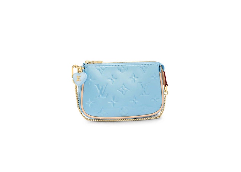 Louis Vuitton Mini Pochette Accessories Lillipop Blue