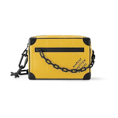 Louis Vuitton Mini Soft Trunk Damier Scuba Yellow