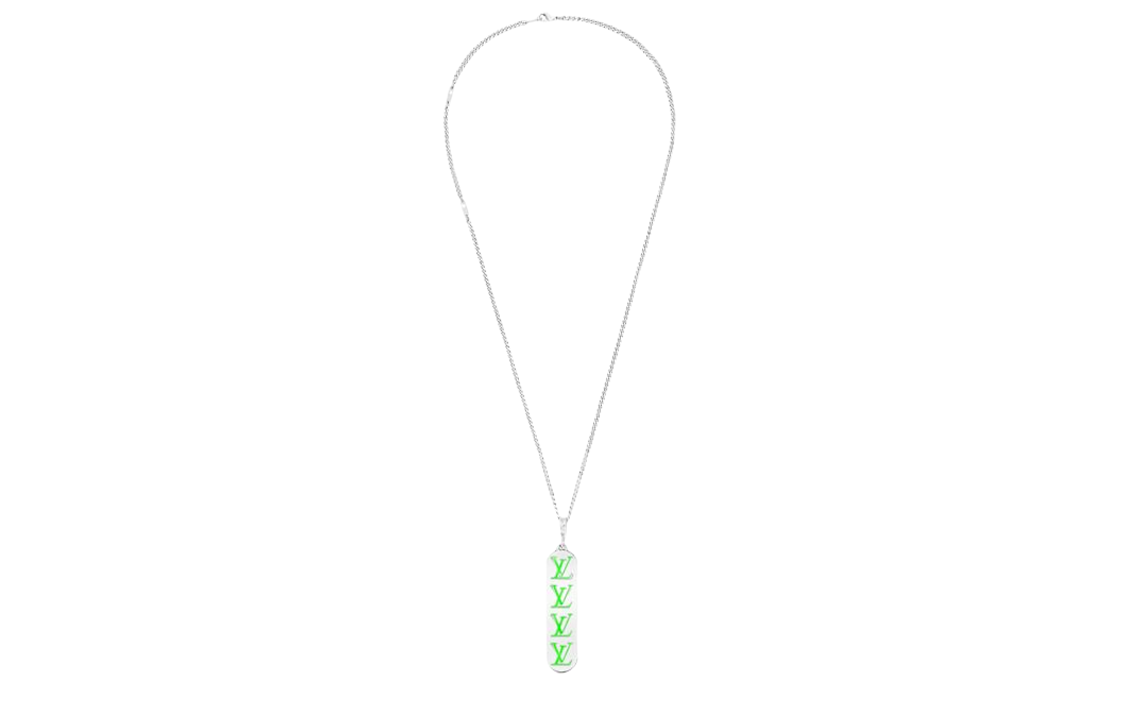 Louis Vuitton Minimalist Logo Skateboard Pendant Necklace Unisex. MP3277 圖 3