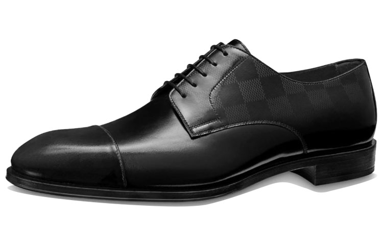 Louis Vuitton Minister Derby Shoes 'Black' 1A5V0Z