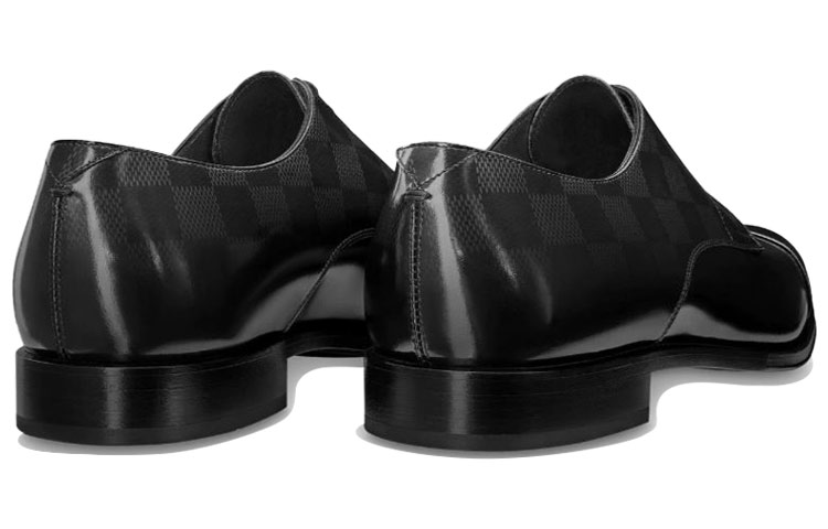 Lookbook 路易威登 Minister 正裝皮鞋 黑色 鏡面小牛皮