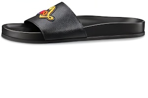 Louis Vuitton Mirabeau 'Epi Leather Slippers Black' 1A3S71 Louis Vuitton Mirabeau 'Epi Leather Slippers Black' 1A3S71