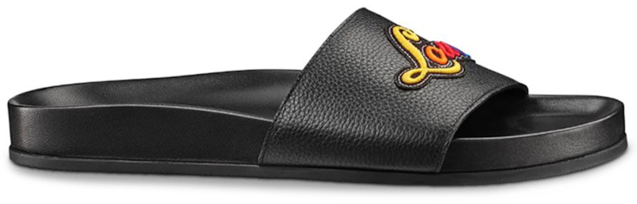 Louis Vuitton Mirabeau 'Zapatillas de Cuero Epi Negras' 1A3S71 Order Louis Vuitton Mirabeau 'Zapatillas de Cuero Epi Negras' 1A3S71
