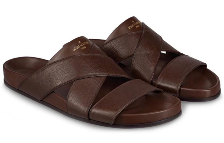 Lookbook Louis Vuitton Mirabeau ''Marron Mocha'' Sandale 1A5HLU
