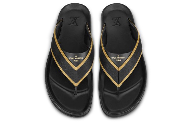 Lookbook Louis Vuitton Mule Mirabeau en Cuir et Toile ''Noir'' 1A4B9O