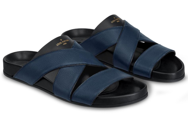 Lookbook Louis Vuitton Mirabeau Pantolette ''Marine'' 1A5HMA