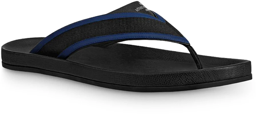 Louis Vuitton Mirabeau Sandal Kulit Taïga 'Biru Hitam' 1A58EE Order Louis Vuitton Mirabeau Sandal Kulit Taïga 'Biru Hitam' 1A58EE