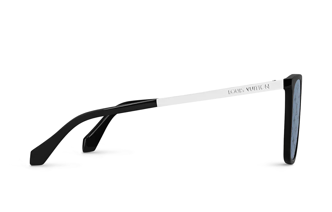 Louis Vuitton Mix It Up Round Pilot Sunglasses Black  Frame. Z1877U 圖 3