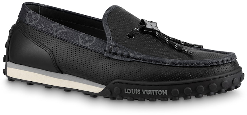 Louis Vuitton Moccasin 'Kulit Anak Lembu Hitam' 1A9ZH6 Order Louis Vuitton Moccasin 'Kulit Anak Lembu Hitam' 1A9ZH6