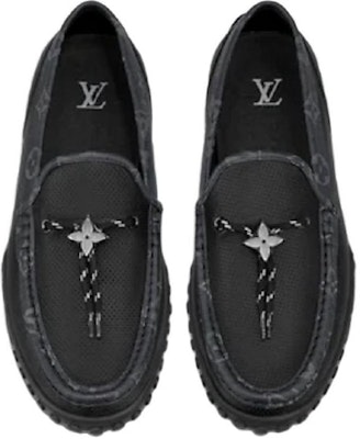 Louis Vuitton Moccasin 'Black Calfskin' 1A9ZH6 Lookbook Louis Vuitton Moccasin 'Black Calfskin' 1A9ZH6