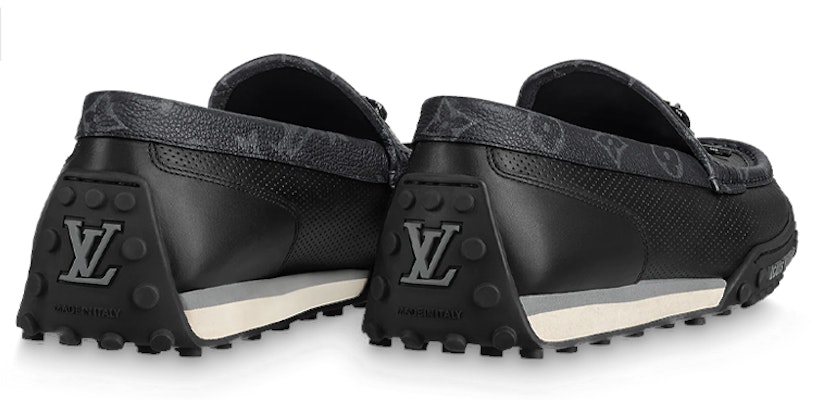 Louis Vuitton Moccasin 'Black Calfskin' 1A9ZH6 Shop Louis Vuitton Moccasin 'Black Calfskin' 1A9ZH6