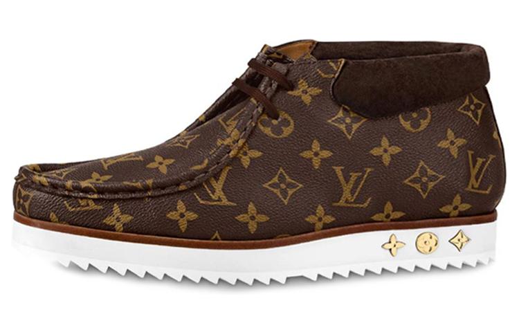 Louis Vuitton Mods Ankle Boots 'Brown Monogram' 1A81E6