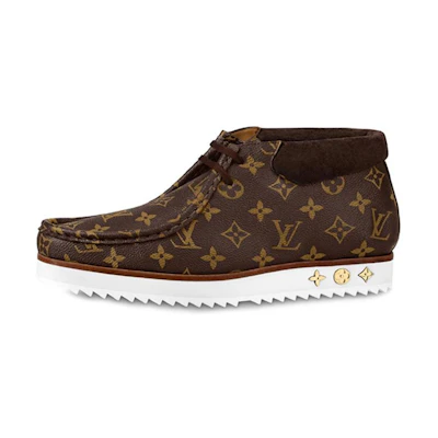 LV Mods Ankle Boots 'Brown Monogram'