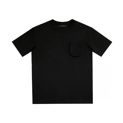 LOUIS VUITTON Monogram 3D Pocket T-Shirt Black 1A5VI8