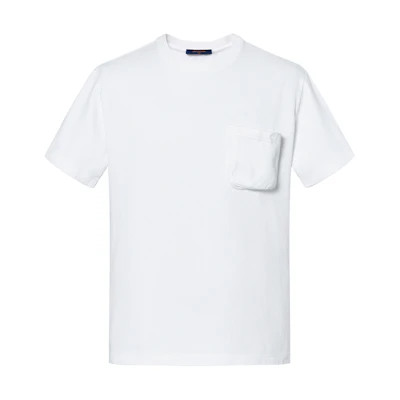 Louis Vuitton Monogram 3D Pocket T-Shirt White Men 1A5VI3
