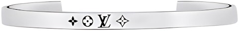 Lookbook LOUIS VUITTON Monogram 925 Perak Gelang Pasangan Unisex - Perak. M1150A