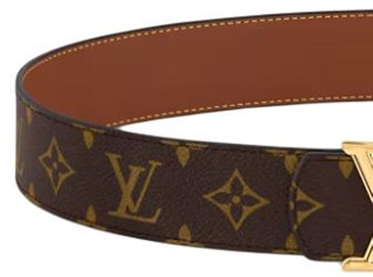 Louis Vuitton Sabuk Kulit Canvas Monogram Cokelat 4CM M8845 Shop Louis Vuitton Sabuk Kulit Canvas Monogram Cokelat 4CM M8845