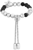 Louis Vuitton Monogram Beads Metal Bracelet Unisex Couple Design. M00512 Louis Vuitton Monogram Beads Metal Bracelet Unisex Couple Design. M00512