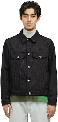 LOUIS VUITTON Jaket Denim Hitam Monogram 1A7RRW Details for LOUIS VUITTON Jaket Denim Hitam Monogram 1A7RRW