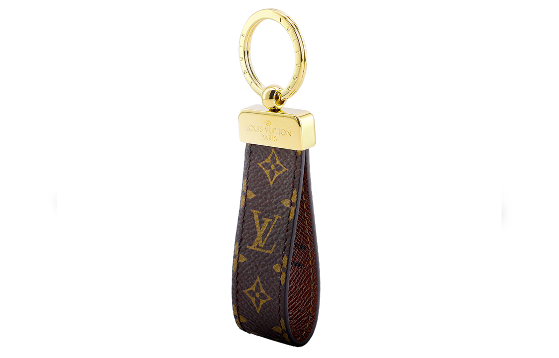Louis Vuitton Monogram Canvas Keychain Unisex Couple Brown M65221 圖 3