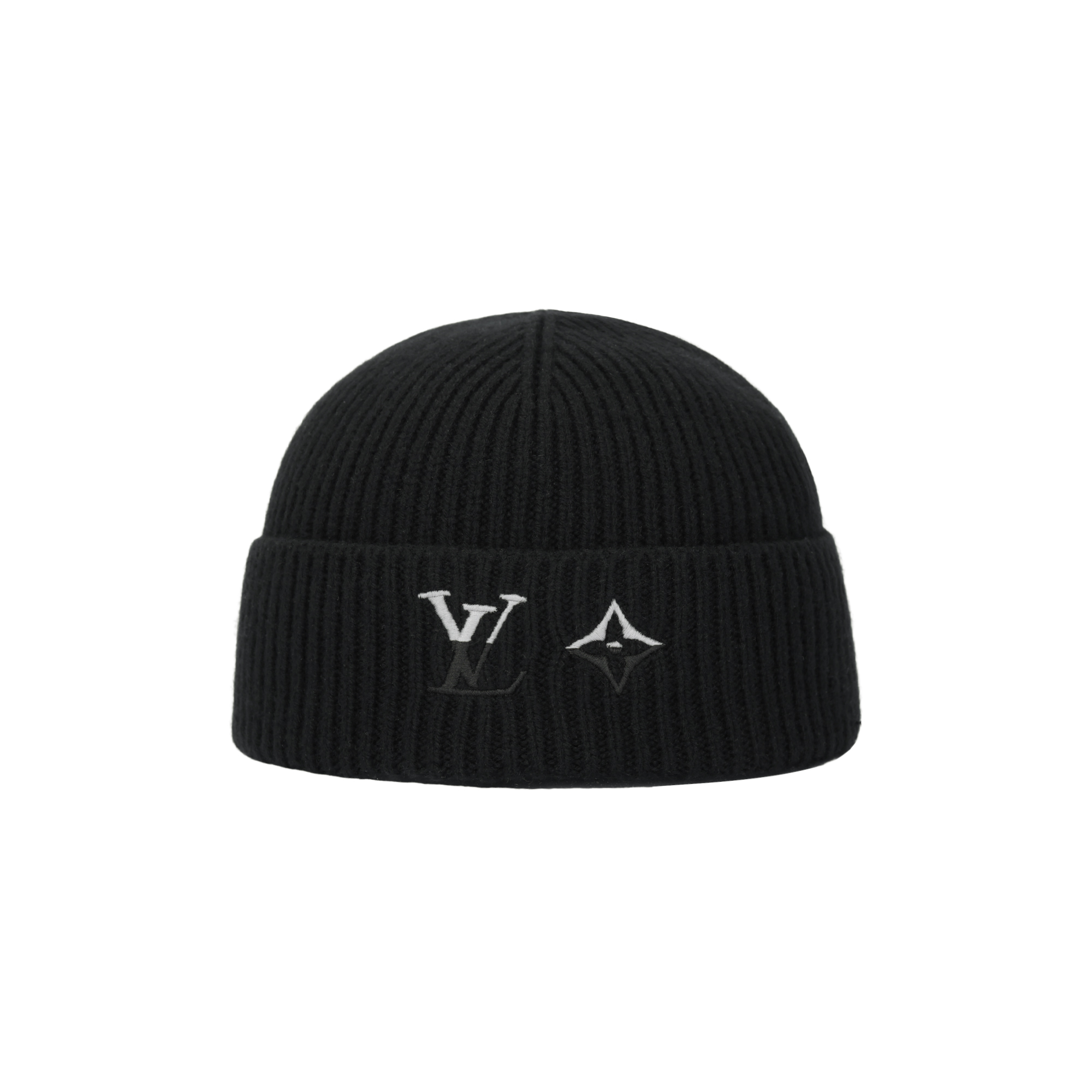 Louis Vuitton Monogram Cashmere Beanie Black M79081