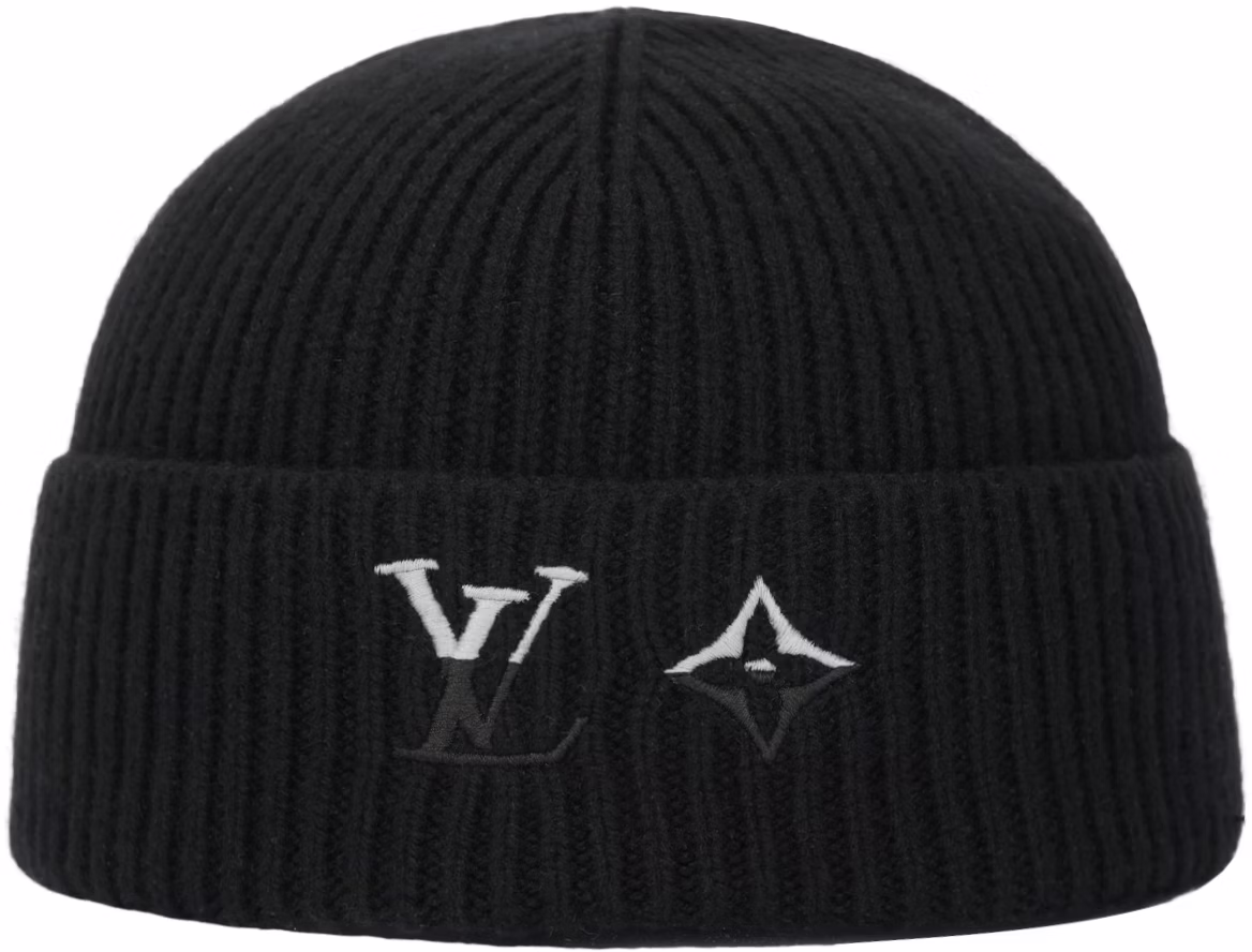 louis-vuitton-monogram-cashmere-beanie-black-m79081