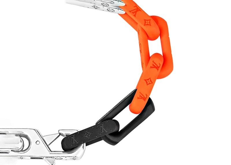 Louis Vuitton Monogram Chain Bracelet Silver 圖 2