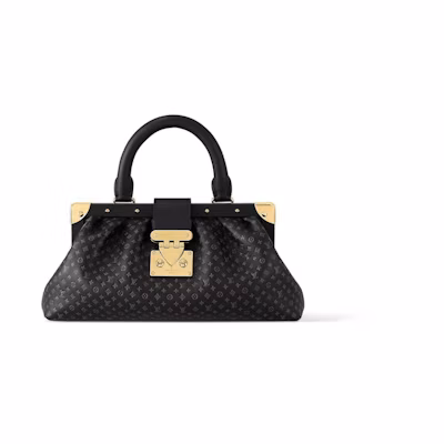 Louis Vuitton Monogram Clutch Black