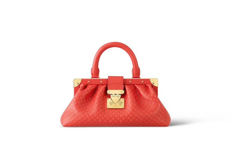Louis Vuitton Monogram Clutch Red