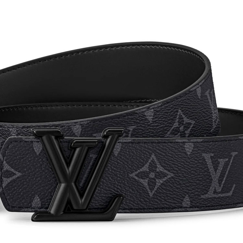 Louis Vuitton Monogram Coated Canvas Belt Black 4CM M8962S 圖 4