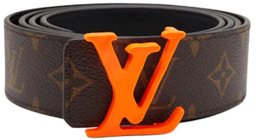 Louis Vuitton Monogram Coated Canvas Unisex Belt Brown - Couples' Style MP216T Louis Vuitton Monogram Coated Canvas Unisex Belt Brown - Couples' Style MP216T