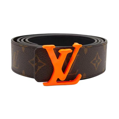 Louis Vuitton Monogram Coated Canvas Unisex Belt Brown - Couples' Style MP216T