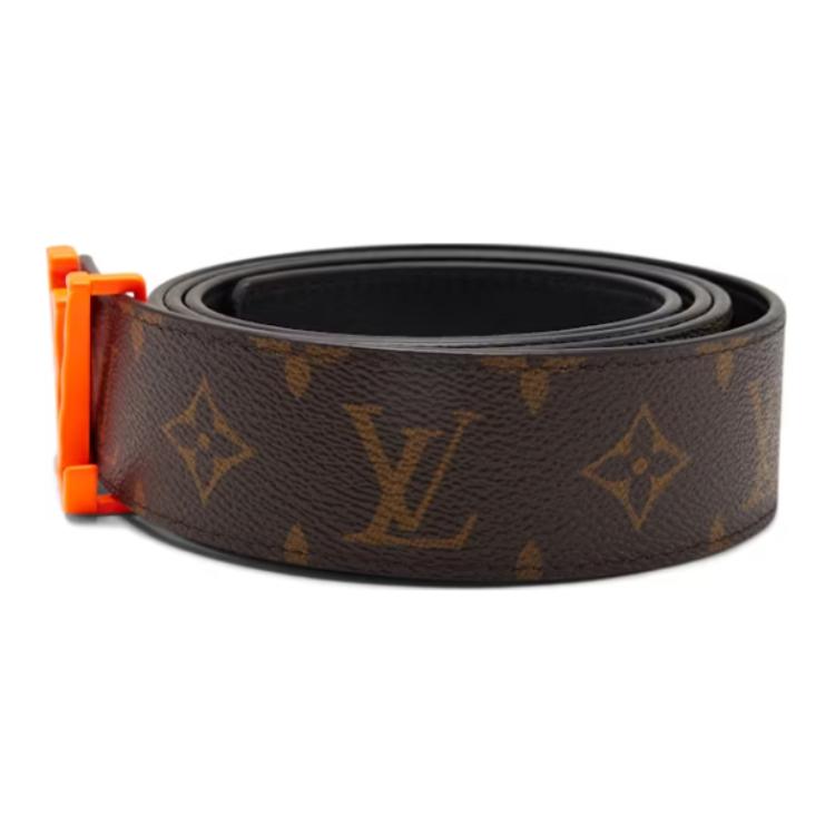 Louis Vuitton Monogram Coated Canvas Unisex Belt Brown - Couples' Style MP216T 圖 3