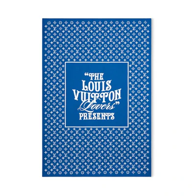 Louis Vuitton Monogram Colours Stole Blue