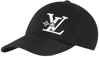 LOUIS VUITTON Monogram Cotton Baseball Cap Unisex Black m7608l LOUIS VUITTON Monogram Cotton Baseball Cap Unisex Black m7608l