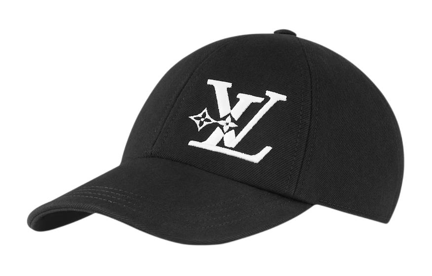 Order LOUIS VUITTON Monogram Cotton Baseball Cap Unisex Black m7608l