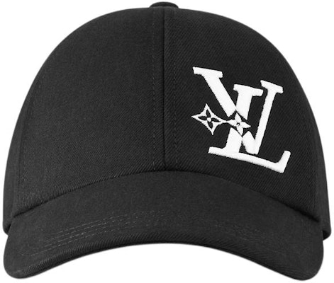 LOUIS VUITTON Monogram Cotton Baseball Cap Unisex Black m7608l Lookbook LOUIS VUITTON Monogram Cotton Baseball Cap Unisex Black m7608l