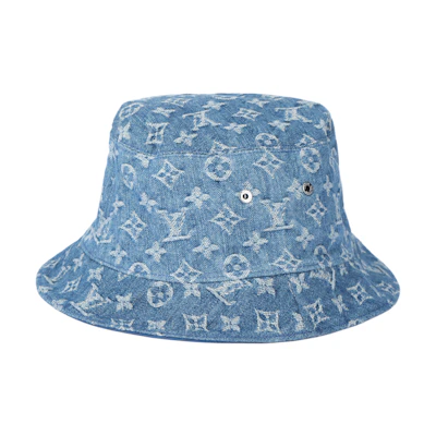 LOUIS VUITTON Monogram Cotton Bucket Hat Unisex M78772