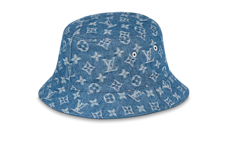 Order LOUIS VUITTON Topi Bucket Monogram Katun Unisex M78772