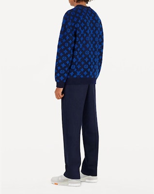 Suéter LOUIS VUITTON Monograma Cuello Redondo Azul. 1A5CP Purchase Suéter LOUIS VUITTON Monograma Cuello Redondo Azul. 1A5CP