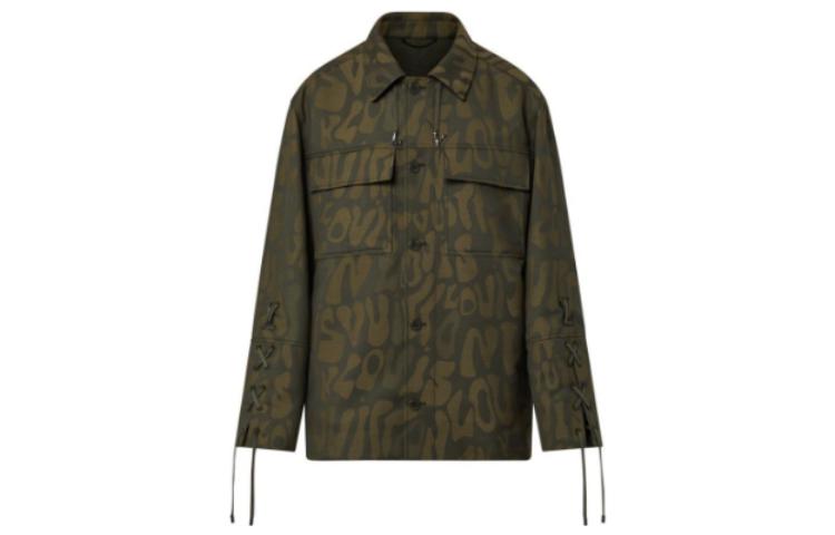 Louis Vuitton Monogram Cuff Long Sleeve Jacket Brown  Outerwear 1AAUTA 圖 2