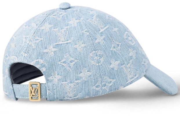 Louis Vuitton Monogram Denim Cap Sky Blue Denim Order Louis Vuitton Monogram Denim Cap Sky Blue Denim