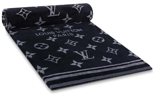 louis-vuitton-monogram-eclipse-beach-towel-black
